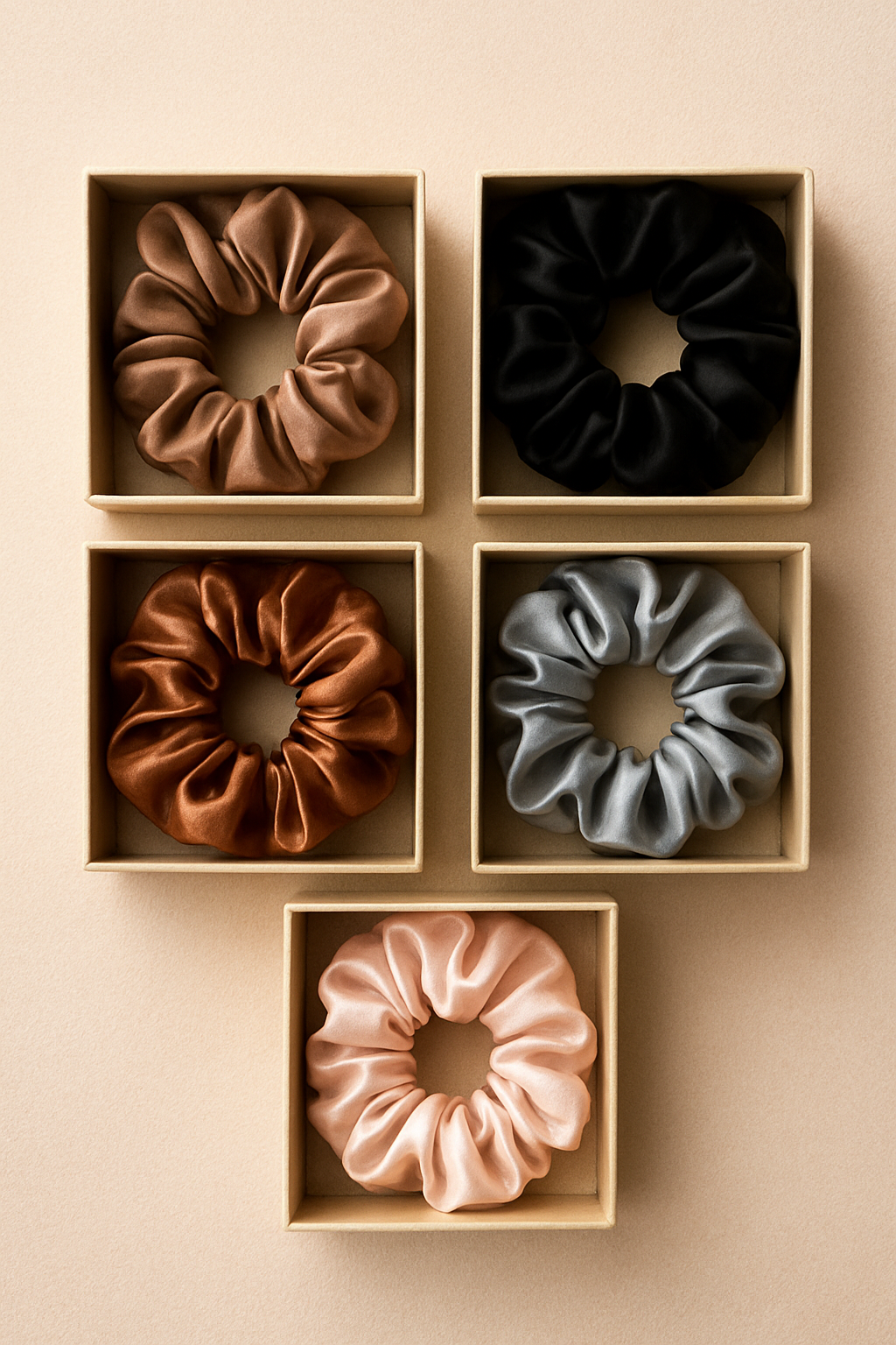 Mulberry Silk Scrunchie