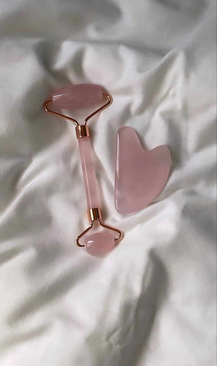 Gua Sha & Facial Roller Set