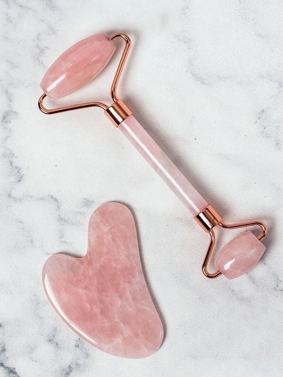 Gua Sha & Facial Roller Set