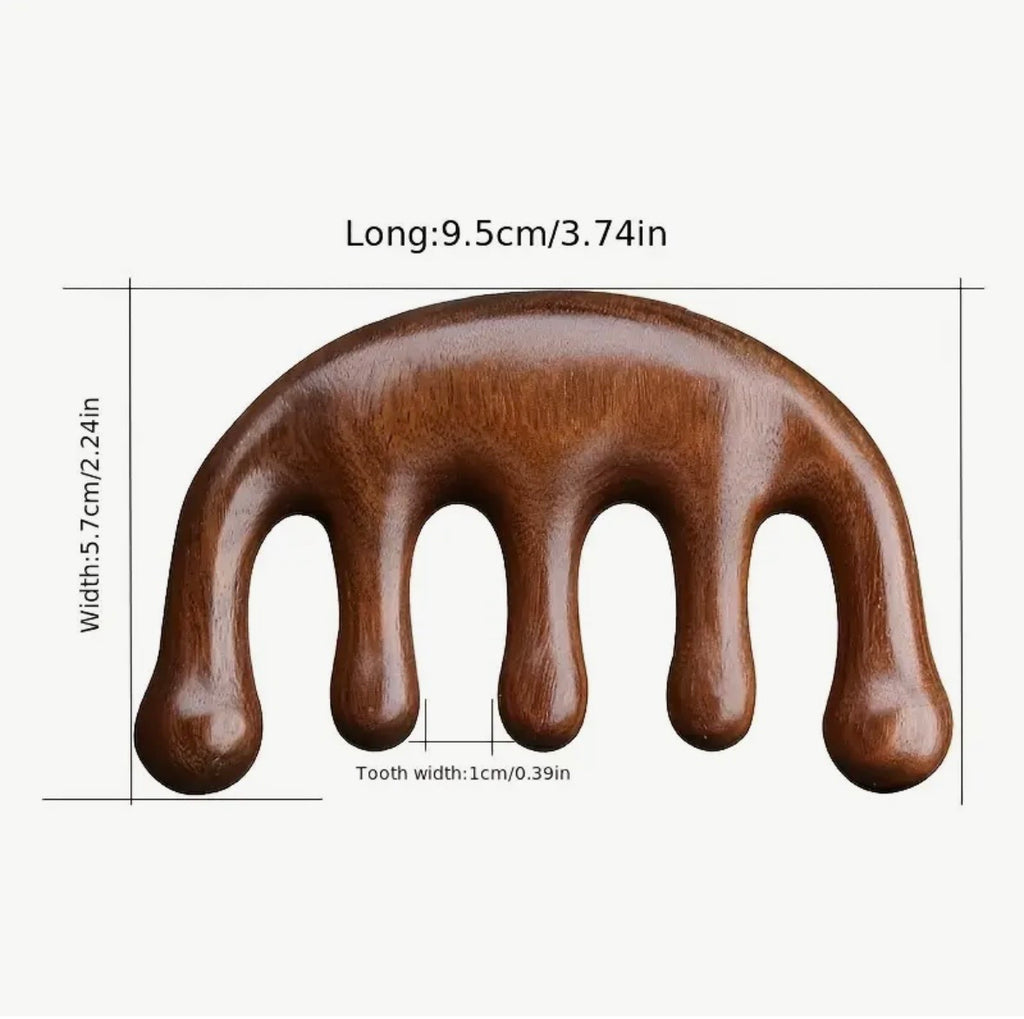 Wooden Massage Comb
